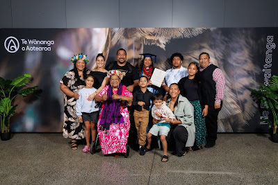 Photo from Ceremony 2 of the TWoA Tāmaki Makaurau 2025 Graduations (March 2025) held at the Mangere Arts Centre in Auckland, New Zealand on Wednesday, 12 March, 2025. Photo by Mike Walen / KeyImagery Photography. Copyright: © 2025 Te Wānanga o Aotearoa.