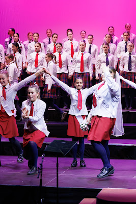 Photo from Waikato Diocesan House Singing 2022, held at GLOBOX Arena, Claudelands Event Centre, Hamilton, New Zealand on Friday, 23 June, 2023.  Photo: Mike Walen / KeyImagery Photography. Copyright: © Waikato Diocesan School for Girls.
