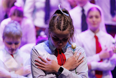 Photo from Waikato Diocesan House Singing 2022, held at GLOBOX Arena, Claudelands Event Centre, Hamilton, New Zealand on Friday, 23 June, 2023.  Photo: Mike Walen / KeyImagery Photography. Copyright: © Waikato Diocesan School for Girls.