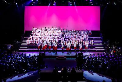 Photo from Waikato Diocesan House Singing 2022, held at GLOBOX Arena, Claudelands Event Centre, Hamilton, New Zealand on Friday, 23 June, 2023.  Photo: Mike Walen / KeyImagery Photography. Copyright: © Waikato Diocesan School for Girls.