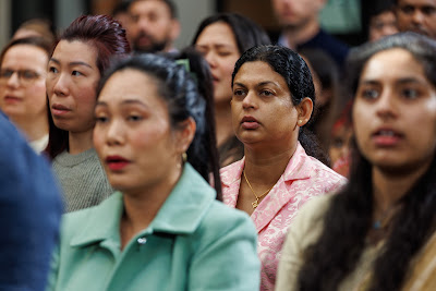 Photo from the HCC NZ Citizenship Ceremony 1 (Morning) held at The Atrium, Wintec/Te Pukenga, Hamilton, Waikato, New Zealand at 10:00am on Monday, 12 August, 2024. Photo: Mike Walen / KeyImagery Photography. Copyright: © Hamilton City Council.