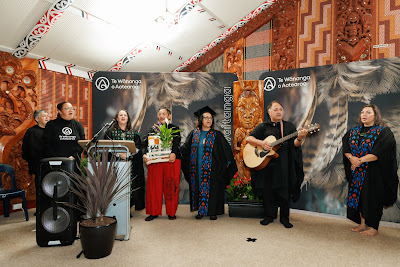 Photo from the TWoA Waiariki 2024 Graduation (Kawerau), held at Rautahi Marae in Kawerau, Bay of Plenty, New Zealand on Friday, 17 May, 2024. Photo: Mike Walen / KeyImagery Photography. Copyright: © Te Wānanga o Aotearoa.
