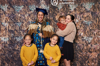 Photo from the TWoA Waiariki 2021 Graduations (Rotorua), held at Distinction Hotel Rotorua, Bay of Plenty, New Zealand. Taken: Friday 14 May 2021. Photo: Alick Saunders for KeyImagery Photography. Copyright: © Te Wananga o Aotearoa.