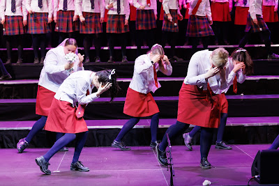 Photo from Waikato Diocesan House Singing 2022, held at GLOBOX Arena, Claudelands Event Centre, Hamilton, New Zealand on Friday, 23 June, 2023.  Photo: Mike Walen / KeyImagery Photography. Copyright: © Waikato Diocesan School for Girls.