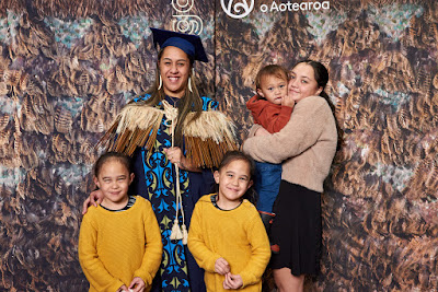 Photo from the TWoA Waiariki 2021 Graduations (Rotorua), held at Distinction Hotel Rotorua, Bay of Plenty, New Zealand. Taken: Friday 14 May 2021. Photo: Alick Saunders for KeyImagery Photography. Copyright: © Te Wananga o Aotearoa.