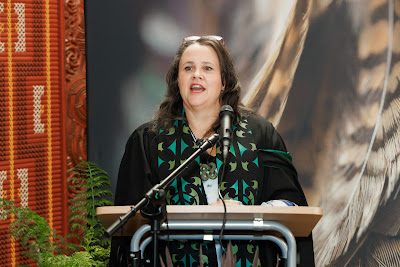 Photo from the TWoA Waiariki 2024 Graduation (Kawerau), held at Rautahi Marae in Kawerau, Bay of Plenty, New Zealand on Friday, 17 May, 2024. Photo: Mike Walen / KeyImagery Photography. Copyright: © Te Wānanga o Aotearoa.