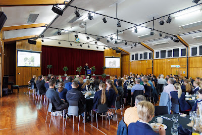 Photo from the 2023 Father/Daughter Breakfast held in the Nancy Light Hall at Waikato Diocesan in Hamilton, Waikato, New Zealand. Taken: Monday, 16 October, 2023. Photography: Mike Walen / KeyImagery Photography. Copyright: © Waikato Diocesan School for Girls.