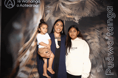 Booth photo from the TWoA Tainui 2025 Graduations (Ceremony 2 @ 2pm) held at Claudelands Event Centre in Hamilton, Waikato, New Zealand on Tuesday, 29 April, 2025. Photography by InstaBooth / KeyImagery Photography. Copyright: © 2025 Te Wānanga o Aotearoa.