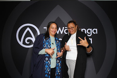 Photo from the TWoA Te Tai Tokerau 2024 Graduation (Whangarei), held at Semenoff Stadium in Whangarei, Northland, New Zealand on Thursday, 9 May, 2024. Photo by Alick Saunders for KeyImagery Photography. Copyright: © Te Wānanga o Aotearoa.