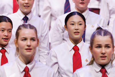 Photo from Waikato Diocesan House Singing 2022, held at GLOBOX Arena, Claudelands Event Centre, Hamilton, New Zealand on Friday, 23 June, 2023.  Photo: Mike Walen / KeyImagery Photography. Copyright: © Waikato Diocesan School for Girls.