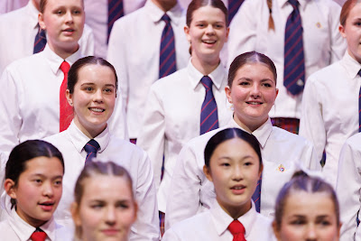 Photo from Waikato Diocesan House Singing 2022, held at GLOBOX Arena, Claudelands Event Centre, Hamilton, New Zealand on Friday, 23 June, 2023.  Photo: Mike Walen / KeyImagery Photography. Copyright: © Waikato Diocesan School for Girls.