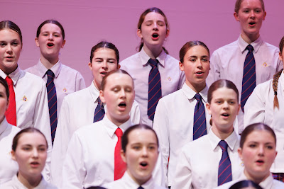 Photo from Waikato Diocesan House Singing 2022, held at GLOBOX Arena, Claudelands Event Centre, Hamilton, New Zealand on Friday, 23 June, 2023.  Photo: Mike Walen / KeyImagery Photography. Copyright: © Waikato Diocesan School for Girls.