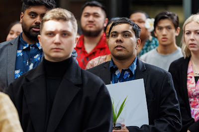 Photo from the HCC NZ Citizenship Ceremony 1 (Morning) held at The Atrium, Wintec/Te Pukenga, Hamilton, Waikato, New Zealand at 10:00am on Monday, 12 August, 2024. Photo: Mike Walen / KeyImagery Photography. Copyright: © Hamilton City Council.