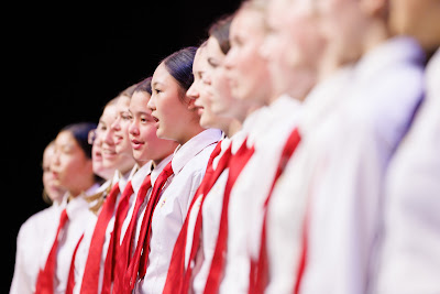 Photo from Waikato Diocesan House Singing 2022, held at GLOBOX Arena, Claudelands Event Centre, Hamilton, New Zealand on Friday, 23 June, 2023.  Photo: Mike Walen / KeyImagery Photography. Copyright: © Waikato Diocesan School for Girls.