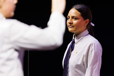 Photo from Waikato Diocesan House Singing 2022, held at GLOBOX Arena, Claudelands Event Centre, Hamilton, New Zealand on Friday, 23 June, 2023.  Photo: Mike Walen / KeyImagery Photography. Copyright: © Waikato Diocesan School for Girls.
