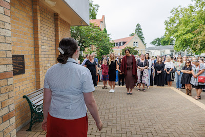 Photo from the New Staff & Student Pōwhiri event held in the All Saints Chapel at Waikato Diocesan in Hamilton, Waikato, New Zealand on Wednesday, 7 Feb,ruary 2024. Photo by Mike Walen / KeyImagery Photography. Copyright: © Waikato Diocesan School for Girls.