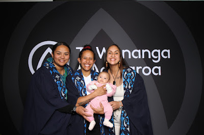 Photo from the TWoA Te Tai Tokerau 2024 Graduation (Whangarei), held at Semenoff Stadium in Whangarei, Northland, New Zealand on Thursday, 9 May, 2024. Photo by Alick Saunders for KeyImagery Photography. Copyright: © Te Wānanga o Aotearoa.