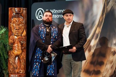 Photo from the TWoA Whirikoka 2024 Graduation (Gisborne), held at the War Memorial Theatre, Gisborne, East Coast, New Zealand on Wednesday 10 April, 2024. Photo by Mike Walen / KeyImagery Photography. Copyright: © Te Wānanga o Aotearoa.