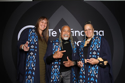 Photo from the TWoA Te Tai Tokerau 2024 Graduation (Whangarei), held at Semenoff Stadium in Whangarei, Northland, New Zealand on Thursday, 9 May, 2024. Photo by Alick Saunders for KeyImagery Photography. Copyright: © Te Wānanga o Aotearoa.