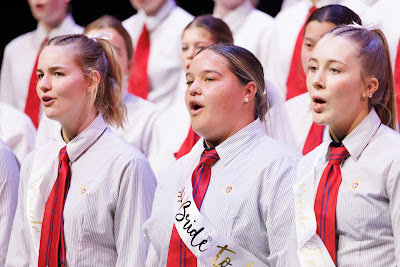 Photo from Waikato Diocesan House Singing 2022, held at GLOBOX Arena, Claudelands Event Centre, Hamilton, New Zealand on Friday, 23 June, 2023.  Photo: Mike Walen / KeyImagery Photography. Copyright: © Waikato Diocesan School for Girls.