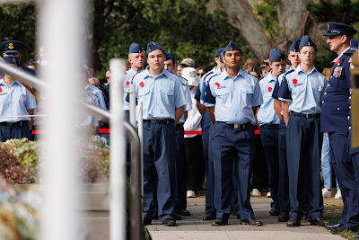 Photo from the Anzac Day 2025 Civic Service held at Memorial Park in Hamilton, Waikato, New Zealand on Friday, 25 April, 2025. Photography by Mike Walen / KeyImagery Photography. Copyright: © 2025 Hamilton City Council.