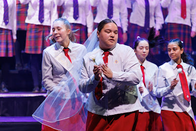 Photo from Waikato Diocesan House Singing 2022, held at GLOBOX Arena, Claudelands Event Centre, Hamilton, New Zealand on Friday, 23 June, 2023.  Photo: Mike Walen / KeyImagery Photography. Copyright: © Waikato Diocesan School for Girls.