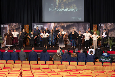 Photo from the TWoA Whirikoka 2024 Graduation (Gisborne), held at the War Memorial Theatre, Gisborne, East Coast, New Zealand on Wednesday, 16 April, 2025. Photo by Alick Saunders for KeyImagery Photography. Copyright: © 2025 Te Wānanga o Aotearoa.