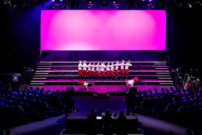 Photo from Waikato Diocesan House Singing 2022, held at GLOBOX Arena, Claudelands Event Centre, Hamilton, New Zealand on Friday, 23 June, 2023.  Photo: Mike Walen / KeyImagery Photography. Copyright: © Waikato Diocesan School for Girls.