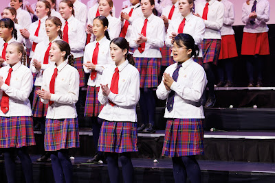 Photo from Waikato Diocesan House Singing 2022, held at GLOBOX Arena, Claudelands Event Centre, Hamilton, New Zealand on Friday, 23 June, 2023.  Photo: Mike Walen / KeyImagery Photography. Copyright: © Waikato Diocesan School for Girls.