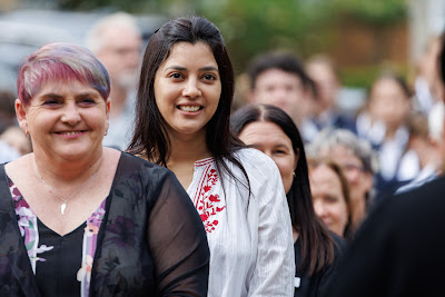 Photo from the New Staff & Student Pōwhiri event held in the All Saints Chapel at Waikato Diocesan in Hamilton, Waikato, New Zealand on Wednesday, 7 Feb,ruary 2024. Photo by Mike Walen / KeyImagery Photography. Copyright: © Waikato Diocesan School for Girls.