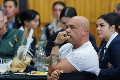 Photo from the 2023 Father/Daughter Breakfast held in the Nancy Light Hall at Waikato Diocesan in Hamilton, Waikato, New Zealand. Taken: Monday, 16 October, 2023. Photography: Mike Walen / KeyImagery Photography. Copyright: © Waikato Diocesan School for Girls.