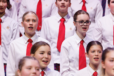 Photo from Waikato Diocesan House Singing 2022, held at GLOBOX Arena, Claudelands Event Centre, Hamilton, New Zealand on Friday, 23 June, 2023.  Photo: Mike Walen / KeyImagery Photography. Copyright: © Waikato Diocesan School for Girls.