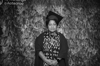 Booth photo from the TWoA Tainui 2023 Graduations (Ceremony 3 - Thursday Morning), held at Hamilton Boys High School, Hamilton, Waikato, New Zealand on Thursday, 20 April, 2023. Photo: InstaBooth / KeyImagery Photography. Copyright: © Te Wānanga o Aotearoa.