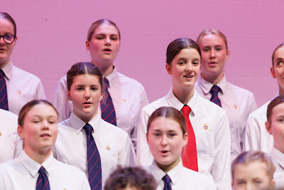 Photo from Waikato Diocesan House Singing 2022, held at GLOBOX Arena, Claudelands Event Centre, Hamilton, New Zealand on Friday, 23 June, 2023.  Photo: Mike Walen / KeyImagery Photography. Copyright: © Waikato Diocesan School for Girls.