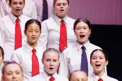 Photo from Waikato Diocesan House Singing 2022, held at GLOBOX Arena, Claudelands Event Centre, Hamilton, New Zealand on Friday, 23 June, 2023.  Photo: Mike Walen / KeyImagery Photography. Copyright: © Waikato Diocesan School for Girls.