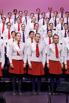 Photo from Waikato Diocesan House Singing 2022, held at GLOBOX Arena, Claudelands Event Centre, Hamilton, New Zealand on Friday, 23 June, 2023.  Photo: Mike Walen / KeyImagery Photography. Copyright: © Waikato Diocesan School for Girls.