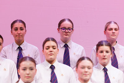 Photo from Waikato Diocesan House Singing 2022, held at GLOBOX Arena, Claudelands Event Centre, Hamilton, New Zealand on Friday, 23 June, 2023.  Photo: Mike Walen / KeyImagery Photography. Copyright: © Waikato Diocesan School for Girls.