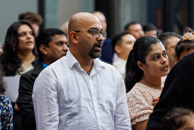 Photo from the HCC NZ Citizenship Ceremony 1 (Morning) held at The Atrium, Wintec/Te Pukenga, Hamilton, Waikato, New Zealand at 10:00am on Monday, 12 August, 2024. Photo: Mike Walen / KeyImagery Photography. Copyright: © Hamilton City Council.