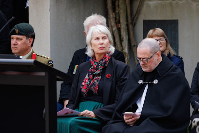 Photo from the Anzac Day 2025 Civic Service held at Memorial Park in Hamilton, Waikato, New Zealand on Friday, 25 April, 2025. Photography by Mike Walen / KeyImagery Photography. Copyright: © 2025 Hamilton City Council.