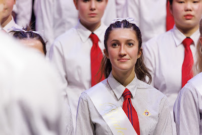 Photo from Waikato Diocesan House Singing 2022, held at GLOBOX Arena, Claudelands Event Centre, Hamilton, New Zealand on Friday, 23 June, 2023.  Photo: Mike Walen / KeyImagery Photography. Copyright: © Waikato Diocesan School for Girls.