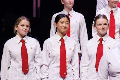 Photo from Waikato Diocesan House Singing 2022, held at GLOBOX Arena, Claudelands Event Centre, Hamilton, New Zealand on Friday, 23 June, 2023.  Photo: Mike Walen / KeyImagery Photography. Copyright: © Waikato Diocesan School for Girls.