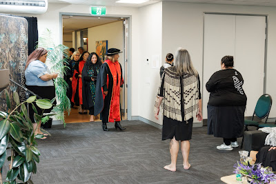 Photo from the TWoA Tainui 2022 Graduations (Mangakotukutuku), held at the Mangakotukutuku Campus, Hamilton, Waikato, New Zealand. Taken: Friday 9 September, 2022. Photo: Mike Walen / KeyImagery Photography. Copyright: © Te Wananga o Aotearoa.