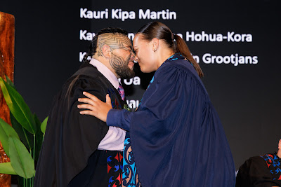 Photo from Ceremony 2 of the TWoA Tāmaki Makaurau 2025 Graduations (May 2025) held at the Mangere Arts Centre in Auckland, New Zealand on Monday, 26 May, 2025. Photo by Mike Walen / KeyImagery Photography. Copyright: © 2025 Te Wānanga o Aotearoa.