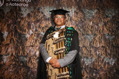 Booth photo from the TWoA Tainui 2023 Graduations (Ceremony 3 - Thursday Morning), held at Hamilton Boys High School, Hamilton, Waikato, New Zealand on Thursday, 20 April, 2023. Photo: InstaBooth / KeyImagery Photography. Copyright: © Te Wānanga o Aotearoa.