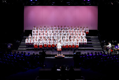 Photo from Waikato Diocesan House Singing 2022, held at GLOBOX Arena, Claudelands Event Centre, Hamilton, New Zealand on Friday, 23 June, 2023.  Photo: Mike Walen / KeyImagery Photography. Copyright: © Waikato Diocesan School for Girls.