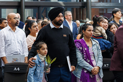 Photo from the HCC NZ Citizenship Ceremony 1 (Morning) held at The Atrium, Wintec/Te Pukenga, Hamilton, Waikato, New Zealand at 10:00am on Monday, 12 August, 2024. Photo: Mike Walen / KeyImagery Photography. Copyright: © Hamilton City Council.