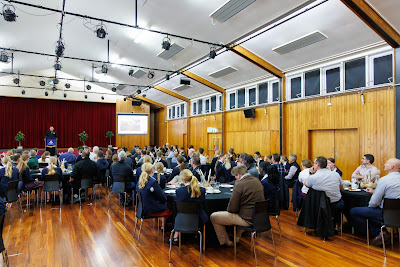 Photo from the 2023 Father/Daughter Breakfast held in the Nancy Light Hall at Waikato Diocesan in Hamilton, Waikato, New Zealand. Taken: Monday, 16 October, 2023. Photography: Mike Walen / KeyImagery Photography. Copyright: © Waikato Diocesan School for Girls.