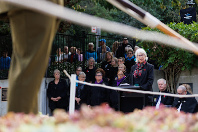 Photo from the Anzac Day 2025 Civic Service held at Memorial Park in Hamilton, Waikato, New Zealand on Friday, 25 April, 2025. Photography by Mike Walen / KeyImagery Photography. Copyright: © 2025 Hamilton City Council.