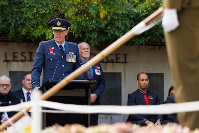 Photo from the Anzac Day 2025 Civic Service held at Memorial Park in Hamilton, Waikato, New Zealand on Friday, 25 April, 2025. Photography by Mike Walen / KeyImagery Photography. Copyright: © 2025 Hamilton City Council.