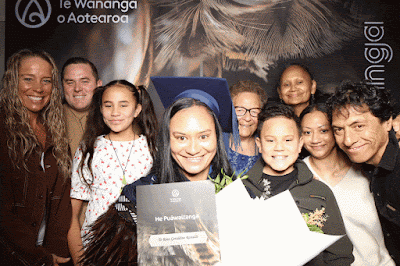 Booth photo from the TWoA Tainui 2025 Graduations (Ceremony 3 @ 10am) held at Claudelands Event Centre in Hamilton, Waikato, New Zealand on Wednesday, 30 April, 2025. Photography by InstaBooth / KeyImagery Photography. Copyright: © 2025 Te Wānanga o Aotearoa.